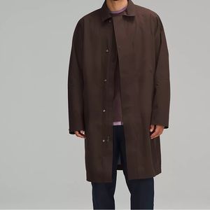 NWT LULULEMON ESPRESSO RAIN COAT SIZE L